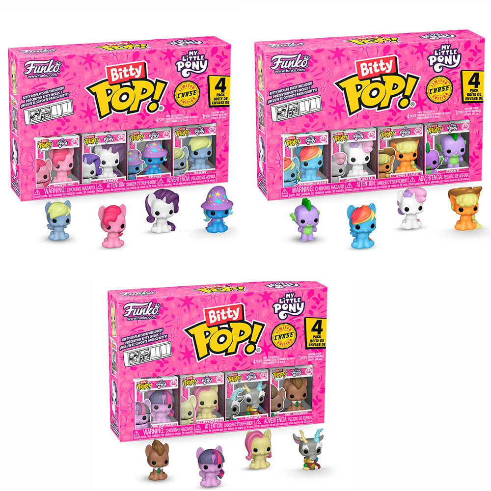 Assorted Blister 4 figures Bitty POP My Little Pony
