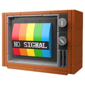 Color Television Construction Kit 132pcs