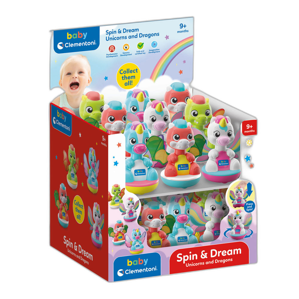 Unicorns and Dragons assorted Spin & Dream