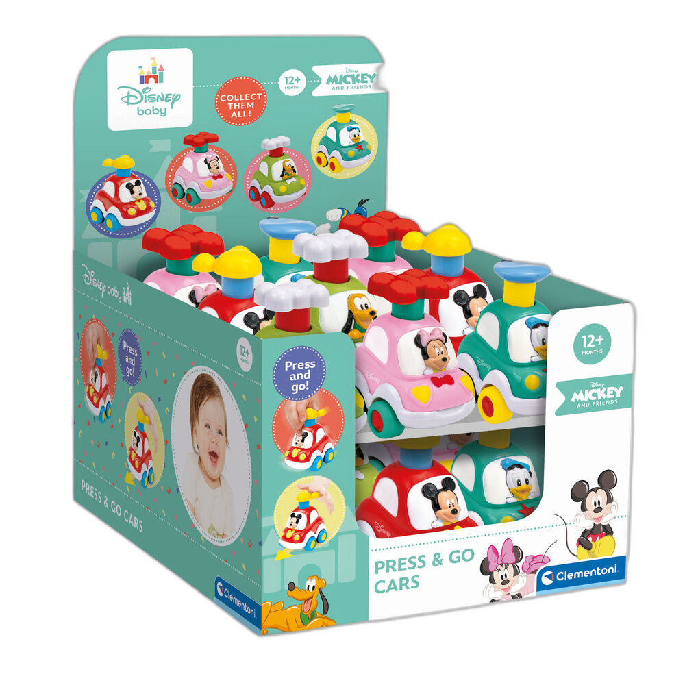 Disney Baby Press & Go assorted car