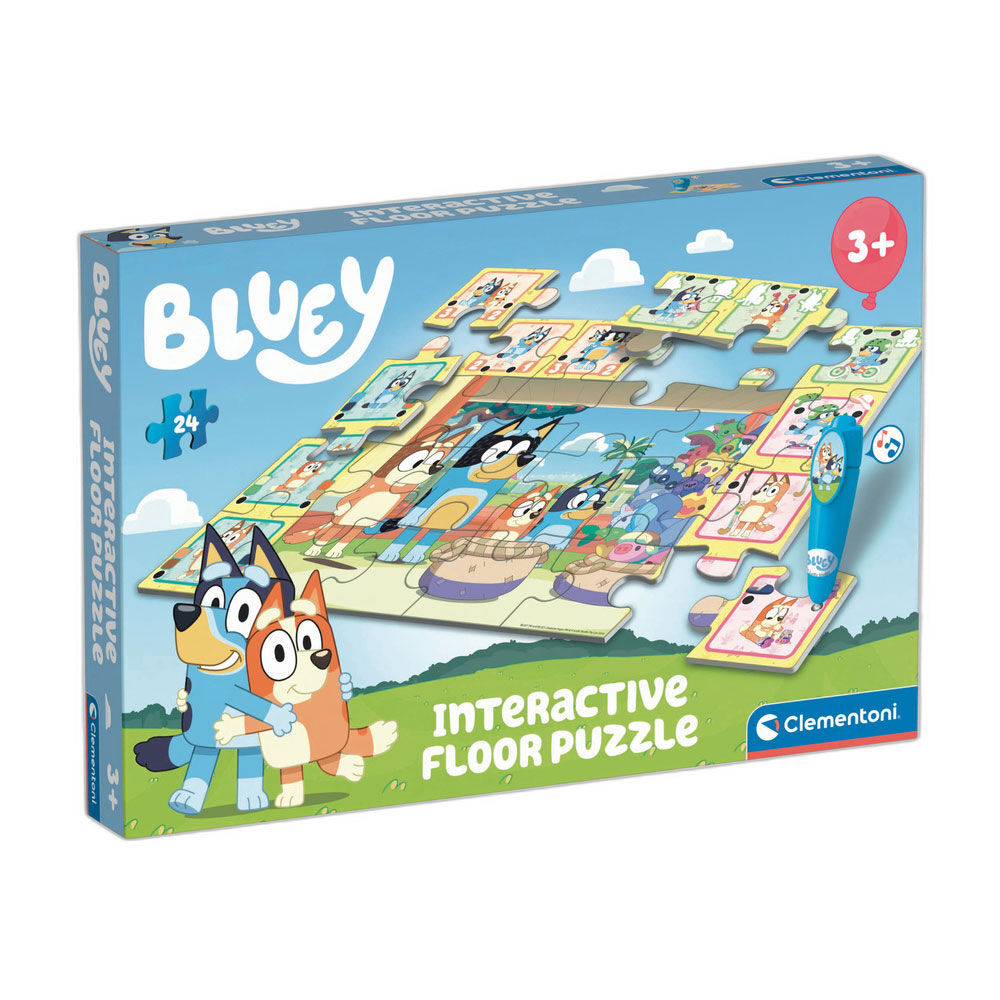Bluey Interactive Floor Puzzle 24pcs
