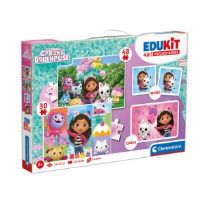 Gabby's Dollhouse Edukit 4 in 1