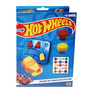 Hot Wheels set 6 Modelling Clay Mechanic Workshop