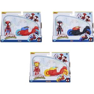 Marvel Spidey assorted Vehicle + figure 10cm