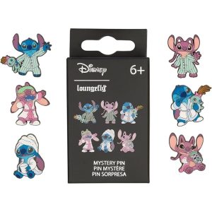 Loungefly Disney Stitch & Angel Mystery Blind Box Enamel Pin assorted
