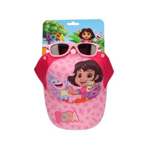 Dora the Explorer set cap + sunglasses