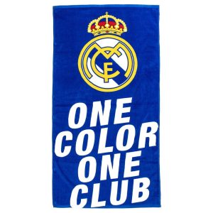 Real Madrid cotton beach towel