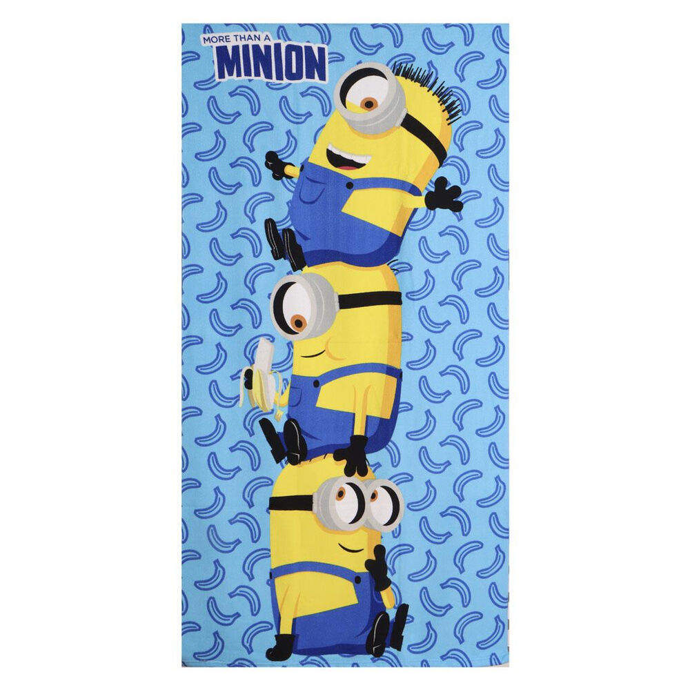 Minions microfibre beach towel
