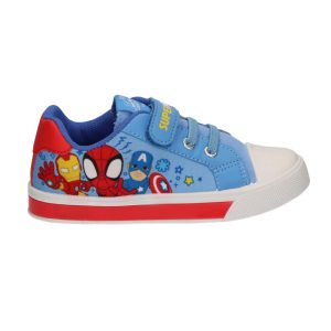 Marvel Spidey canvas trainers with lights