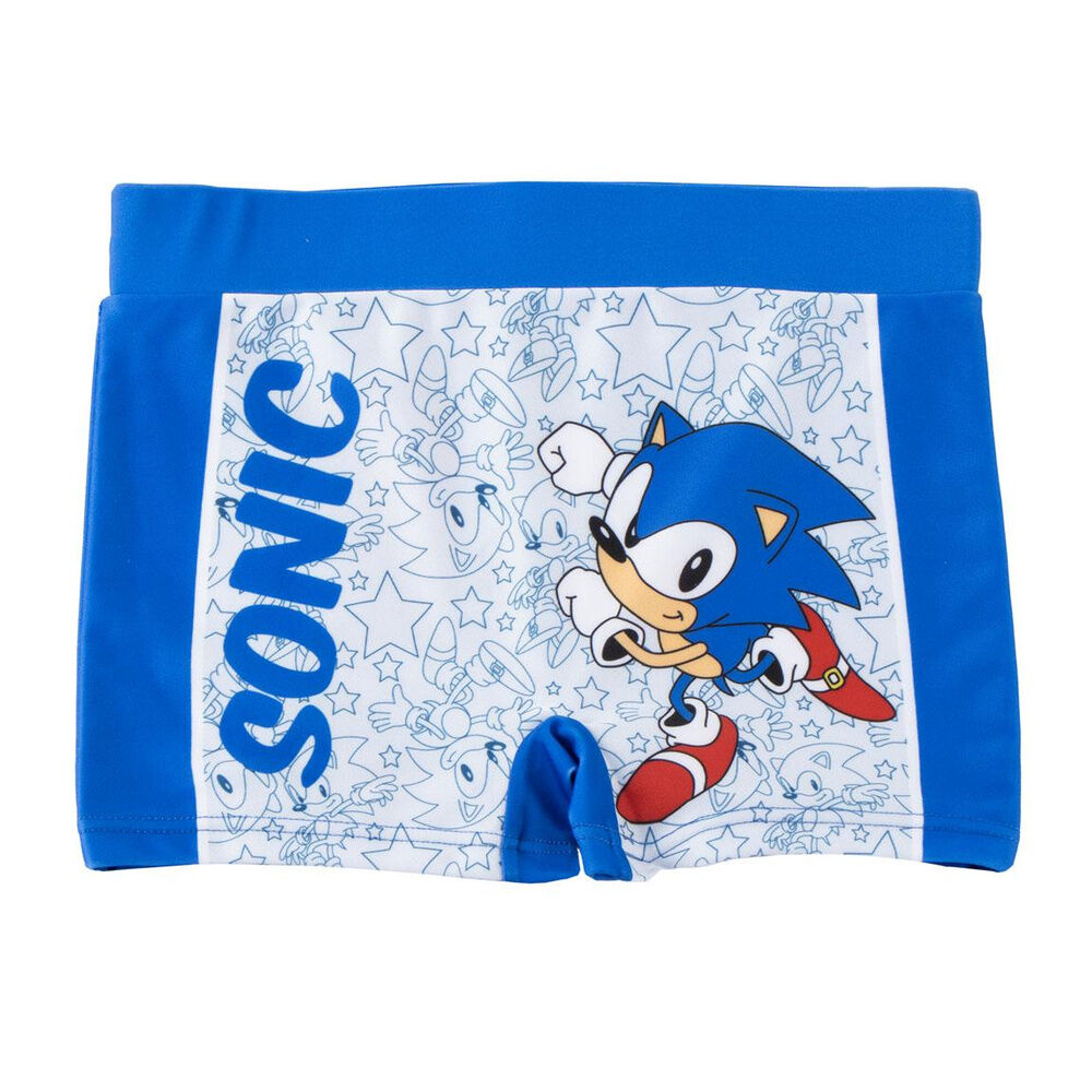 Sonic the Hedgehog boxer swimwear