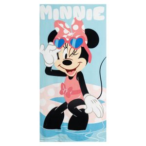 Disney Minnie towel + swimming goggles set