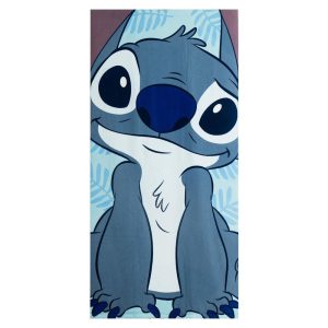 Disney Stitch towel + swimming goggles set