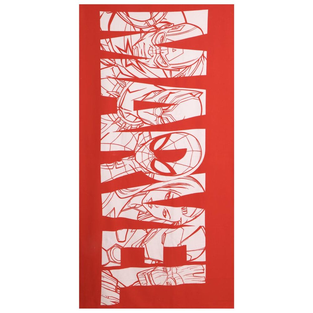 Marvel Logo microfibre beach towel