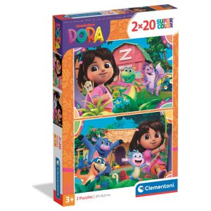 Dora the Explorer puzzle 2x20pcs