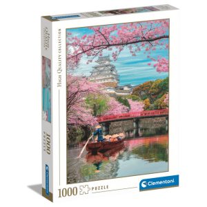 Himeji Castle in Spring puzzle 1000pcs