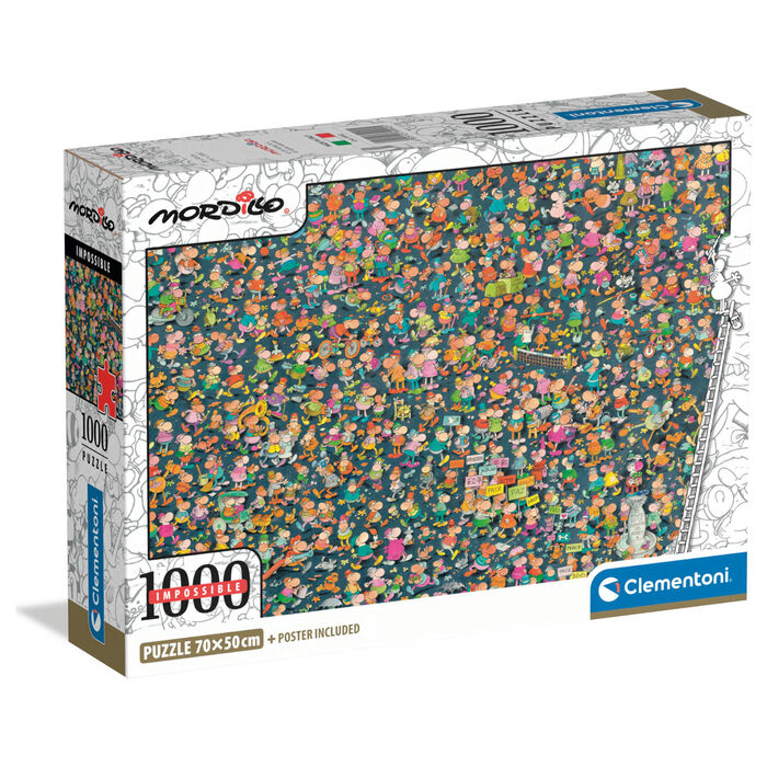 Stranger Things 5 Mordillo Impossible puzzle 1000pcs
