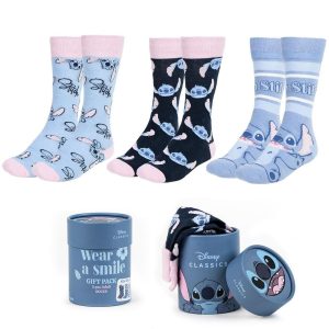 Disney Stitch pack 3 adult socks