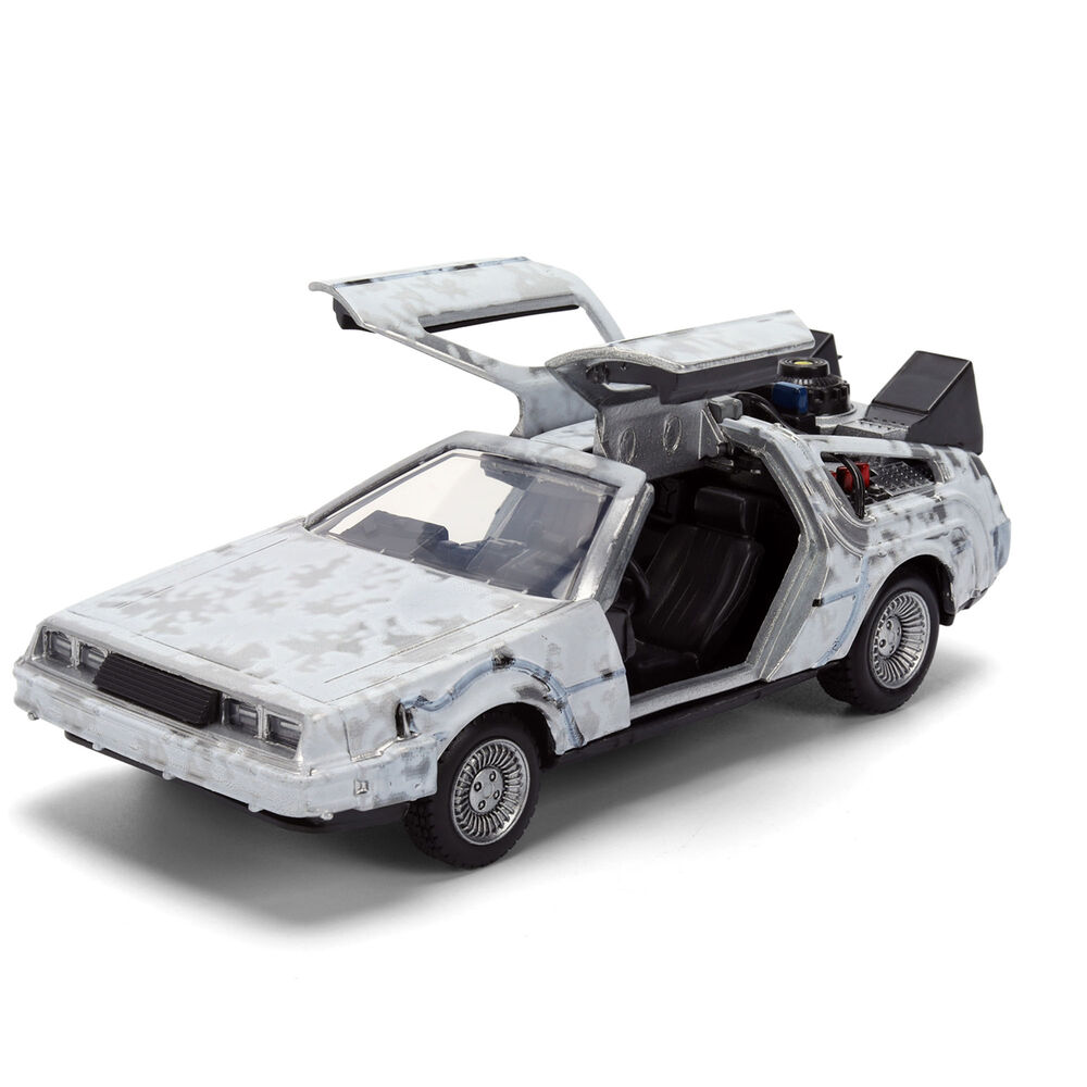 Back to the Future 40th Anniversary Time Machine Ice Effect Dlorean replica - Image 3