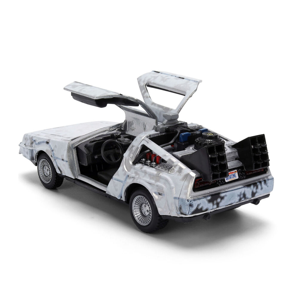 Back to the Future 40th Anniversary Time Machine Ice Effect Dlorean replica - Image 5