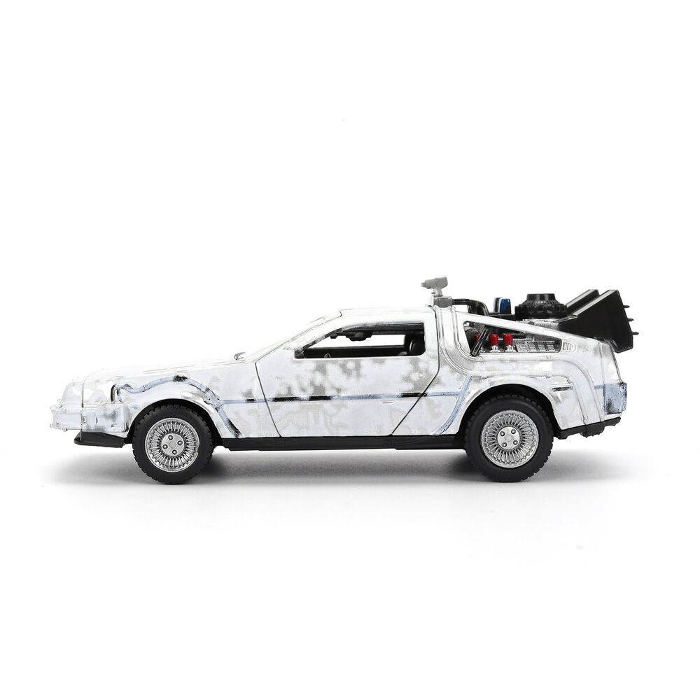 Back to the Future 40th Anniversary Time Machine Ice Effect Dlorean replica - Image 11