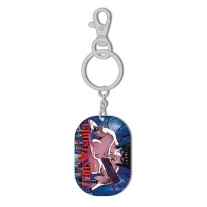 Ghost in the Shell  Armed Motoko metal keychain