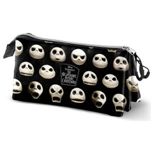 Disney Nightmare Before Christmas Jacks triple pencil case