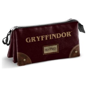 Harry Potter Griffindor triple pencil case
