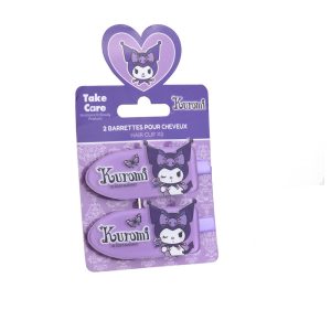 Hello Kitty Kuromi pack 2 hair clips