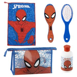 Marvel Spiderman toiletries bag set