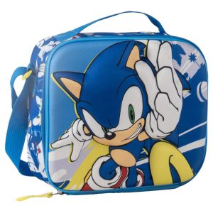 Sonic the Hedgehog 3D lunch bag