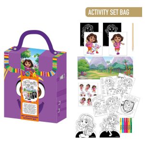 Dora the Explorer Colouring backpack set