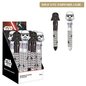 Star Wars assorted coloured pen