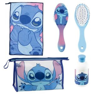 Disney Stitch toiletries bag set