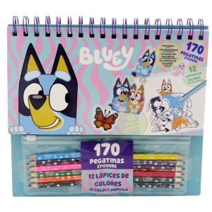 Bluey Colouring set with stickers