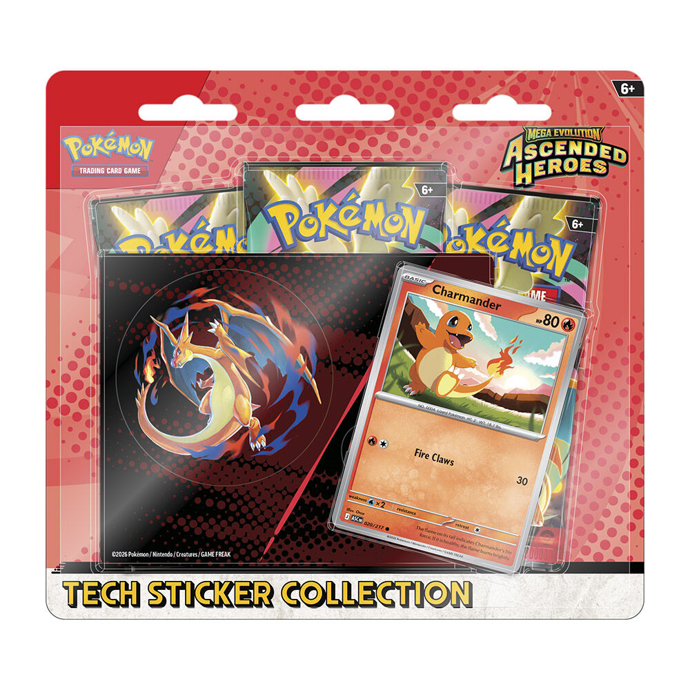 English Pokemon Q1 Tech Sticker Ascended Heroes Trading Card game assorted - Image 5