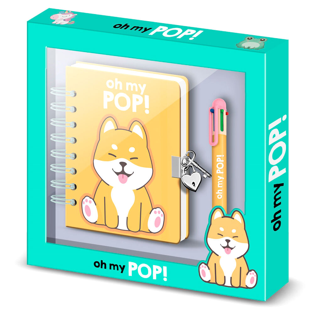 Oh My Pop! Shiba Diary + pen - Image 2
