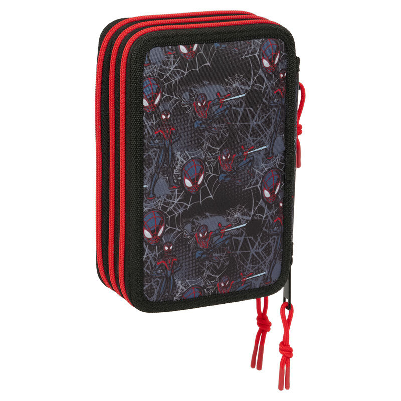 Marvel Spiderman Miles Morales triple pencil case 37pcs - Image 3