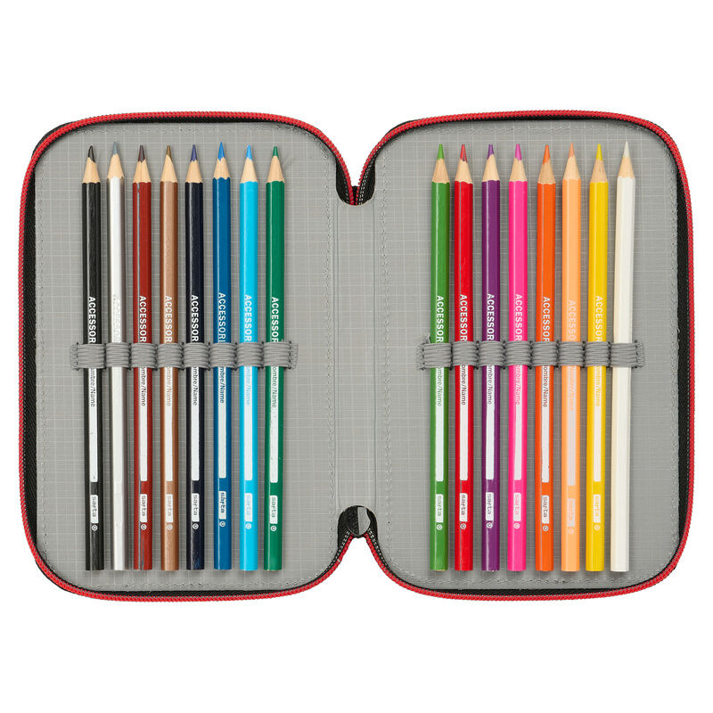 Marvel Spiderman Miles Morales triple pencil case 37pcs - Image 6