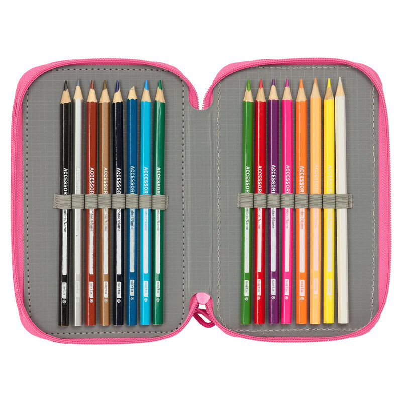 Disney Princess triple pencil case 37pcs - Image 6