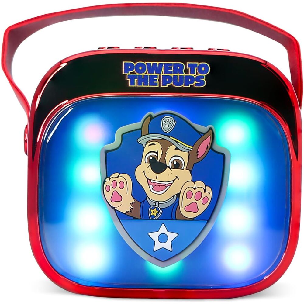 Paw Patrol LED Karaoke Speaker and Microphone - Image 4