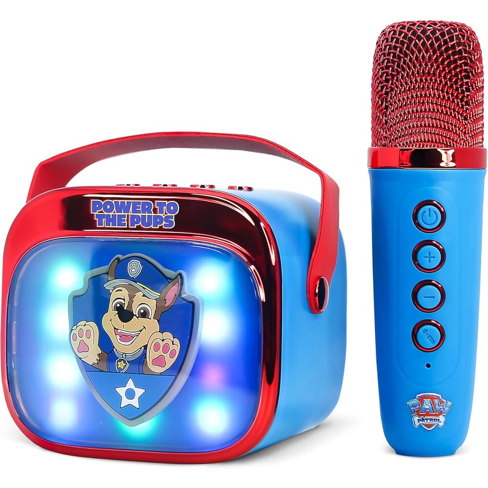Paw Patrol LED Karaoke Speaker and Microphone - Image 5