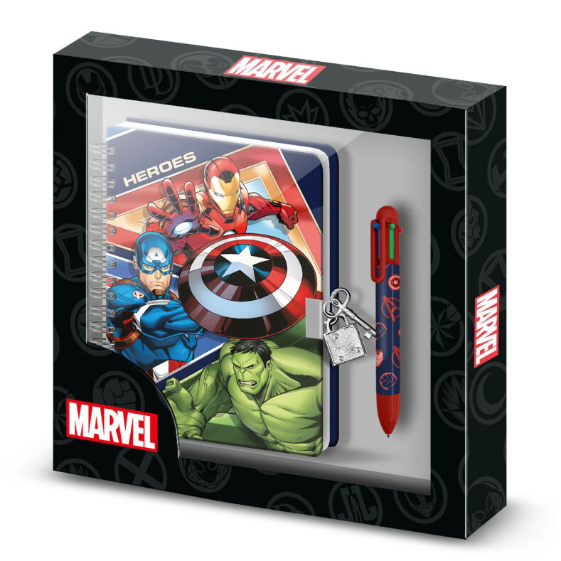 Marvel Avengers Diary + pen - Image 2