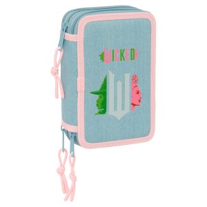 Wicked triple pencil case 37pcs