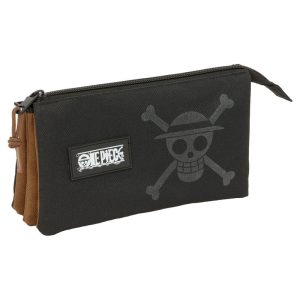 One Piece triple pencil case
