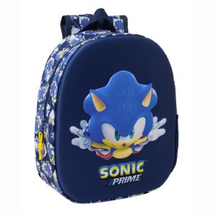 Sonic Prime City 3D backpack 33cm