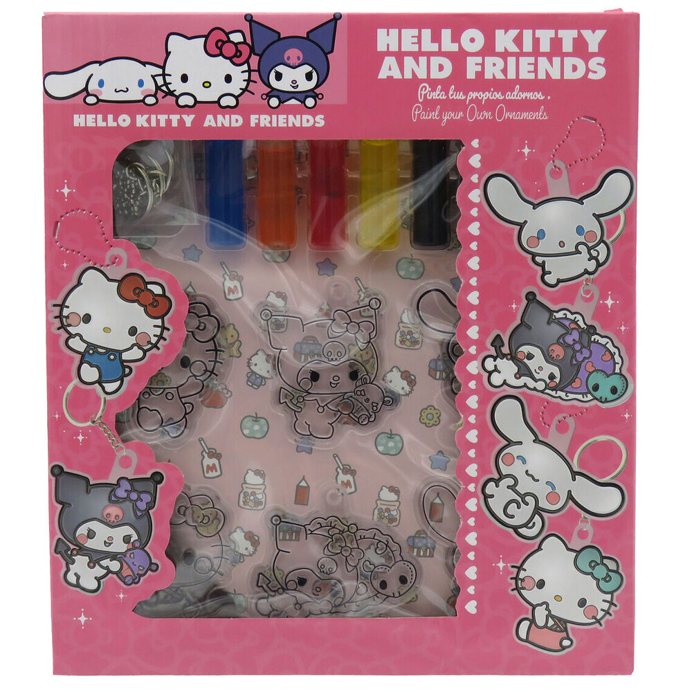 Hello Kitty and Friends Set of Hangers for painting