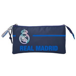 Real Madrid triple pencil case