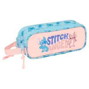 Disney Stitch Ohana double pencil case