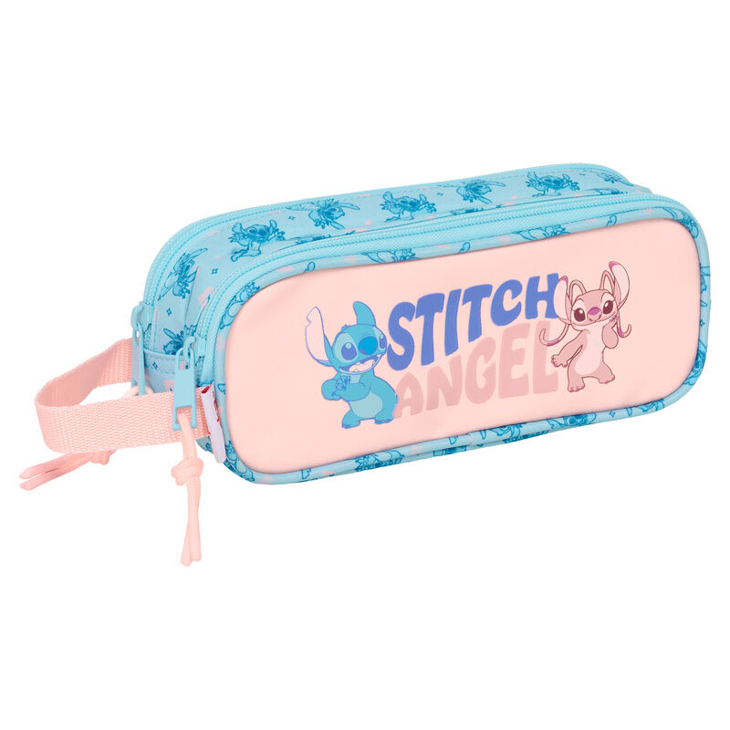 Disney Stitch Ohana double pencil case