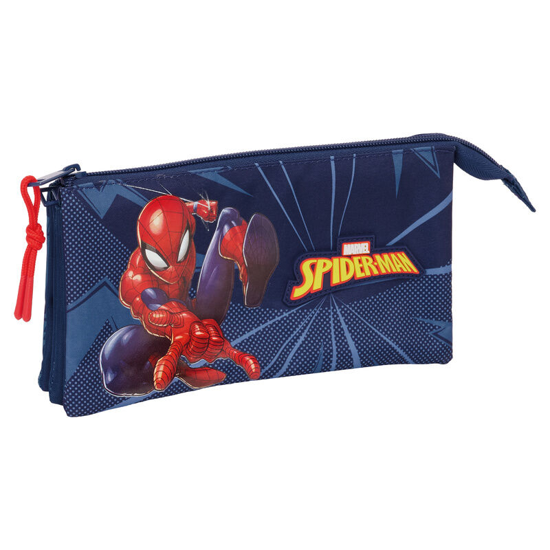 Marvel Spiderman triple pencil case